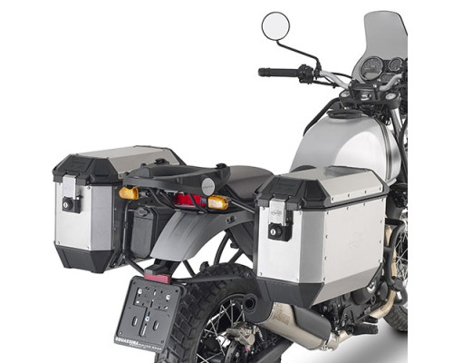 Kappa Стелаж Бічні футляри Monokey Royal Enfield Himalayan '21 Алюміній Сріблястий