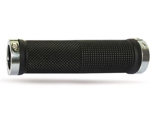Progrip manoeuvres pg999 atv/jet ski/mtb (22+22мм, довжина 120мм) колір чорний з сріблястим фіксатором (999-319)
