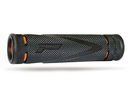 Ручки для квадроциклів progrip pg838 (22+22мм, довжина 125мм), колір чорний/помаранчевий (двокомпонентні) (838-sa-201;838-201 sa)