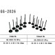 Клапан випускний vesrah YAMAHA yzf r6 '99-02' (oem: 5eb-12121-00,5eb-12121-10) (1шт) (made in japan)