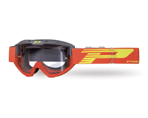 Progrip PG3450-288 LS Riot МотоОкуляри Антифог Антицарапини Сірий Червоний