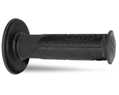 Progrip pg798 off road (22+25мм, довжина 115мм) колір титановий чорний (двокомпонентна напіввафля) (798-298)