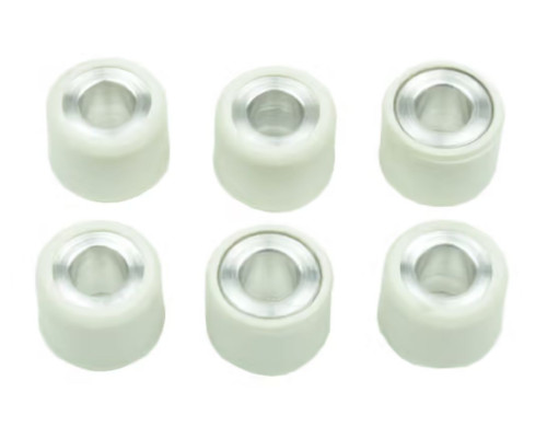 Athena rolki wariatora 6 szt. 15x12 mm 5 gr. aprilia amico/gulliver/scarabeo/sonic/sr 50, piaggio brovo/ciao/grillo 50, yamaha bws/cs/ct/cw/jog/yh/yn/yq/yw 50