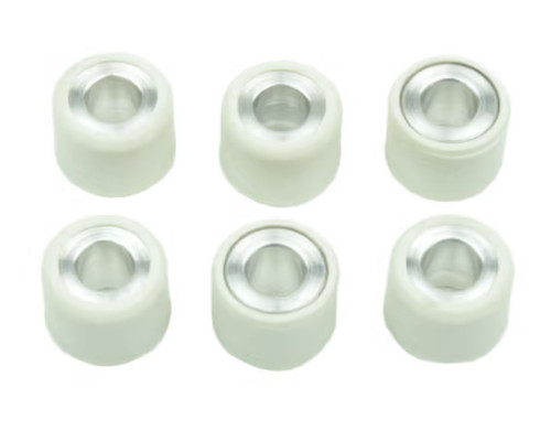 Athena rolki wariatora 6 szt. 15x12 mm 8,5 gr. aprilia amico/gulliver/scarabeo/sonic/sr 50, piaggio brovo/ciao/grillo 50, yamaha bws/cs/ct/cw/jog/yh/yn/yq/yw 50
