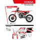 Набір наклейок (вінірів) HONDA crf 250r '22