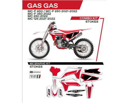Набір наклейок нло gas gas mc 125 '21-'22