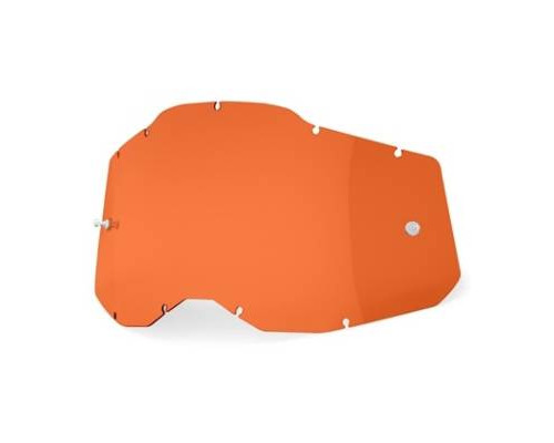 100 PROCENT, Replacement Lens, для Goggles Racecraft 2/Accuri 2/Strata 2, Помаранчевий