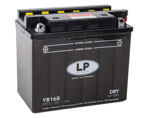 Landport battery yb16b (md lb16b) 12v19ah 175x100x155 можна обслуговуватися - електроліт окремо (2) eu2019/1148