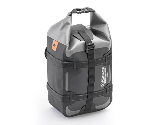 Kappa K' Rugged Сумка на Сидіння/Багажник 100 PROCENT Водонепроникна 10л 31x22x13см Чорно-Сріблястий