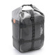 Kappa Rugged торба на сидіння/багажник 100 PROCENT водонепроникна 20л 45x27x19см чорний-срібний