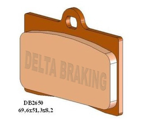 Гальмівні колодки delta kh95 передні aprilia rs 50/125 '11-'20, cagiva mito 125 '93-'10, ducati monster 900 '93-'99, moto guzzi california 1100 '94-'01, daytona 1000 '92-'98, YAMAHA szr 66 0 '96-'97, ktm smc