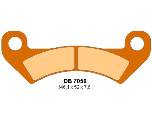 Delta гальмування передні гальмівні колодки john deere xuv 325/825/850/855 gator '10-'11, hpx gator '10-'11