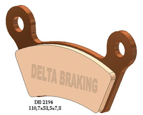 Гальмувальні колодки delta braking kh473 задні can-am spyder 1000 '08-'12