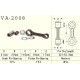 Шатун vesrah YAMAHA yfm 350 (yfm350) banshee '87-'06 (va2008) (made in japan)
