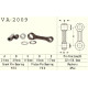 Шатун vesrah YAMAHA yfs 200 (yfs200) blaster '88-'06 (va2009) (made in japan)