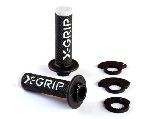X-grip braaaap ручки lock-on-grip (з адаптерами rolgas) білого кольору