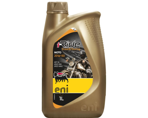 Agip (eni) i-ride moto engine oil 20w50 (1l) top synth.