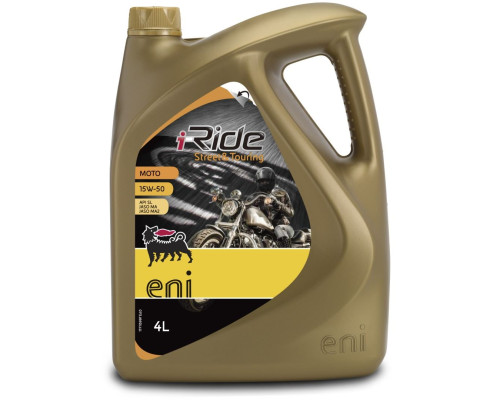 Agip (eni) i-ride moto 15w50 напів синтетична моторна масива 4л