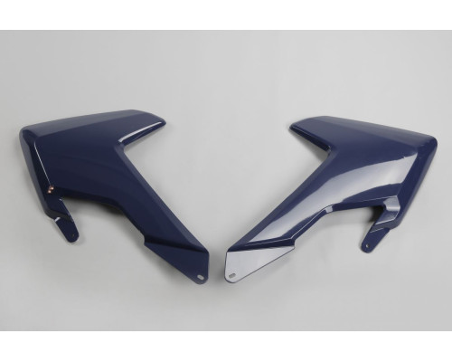Ковпачки радіатора UFO husqvarna tc 125/300 16-18, tc 250 17-18, te/tx 125/250/300 17-19, fe 250/350/450/501 17-19, fc 250/350/450 16-18 колір синій.