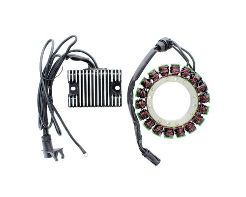 ОБМОТКА ГЕНЕРАТОРА ELECTROSPORT (СТАТОР) HARLEY DAVIDSON XL SPORTSTER 883/1200 (85-91) HIGHPOWER (3 ФАЗИ + РЕГУЛЯТОР НАПРУГИ В КОМПЛЕКТІ)
