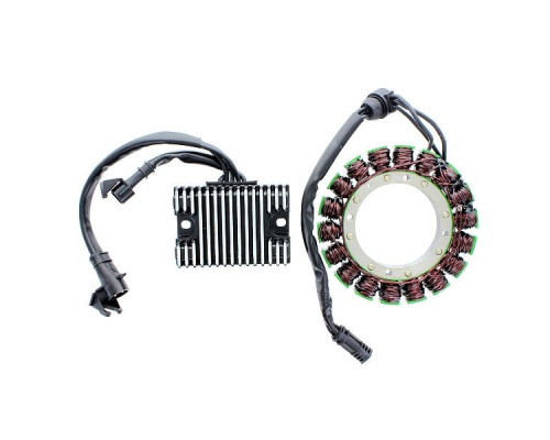 ОБМОТКА ГЕНЕРАТОРА ELECTROSPORT (СТАТОР) HARLEY DAVIDSON XL SPORTSTER 883-1200 07-14 (3 ФАЗИ + РЕГУЛЯТОР НАПРУГИ ESR858 В КОМПЛЕКТІ)