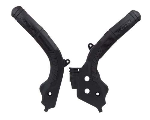 Racetech (rtech) захист рами (комплект) біматеріал super grip ktm sx 125/150 '16-18, sx 250 '17-18, exc/excf 250/350/450 '17-19, sxf 250/350/450 '16-18 колір чорний