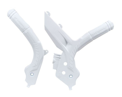 Racetech (rtech) захист рами (комплект) біматеріал super grip ktm sx 125/150/250 '19-21, sxf 250/350/450 '19-21, sxf 450 '18-21, exc/excf 150/250/350/450 '20-21 колір білий