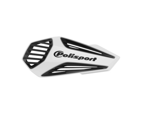 Поручні polisport promotion модель mx air з універсальним комплектом кріплення 22/28 колір білий/чорний