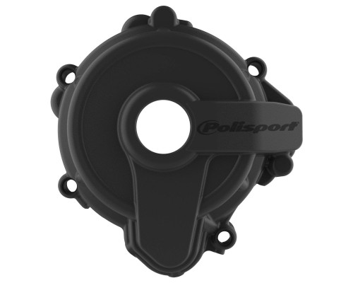 Кришка генератора polisport sherco se 250/300 '14-'25 чорна
