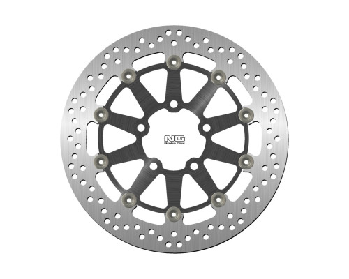 Ng передній гальмівний диск suzuki gsxr 600 04-05, gsxr 750 04-05, gsxr 1000 03-04, m 800 intruder 14-15 (ng790v) (300x69x5) (5x10,5mm) (алюмін. центр)