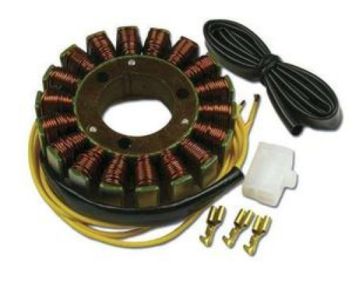 ОБМОТКА ГЕНЕРАТОРА ELECTREX (СТАТОР) HONDA CBR600F '87-'90, VF500F/C, SUZUKI VS800 '96-'05, YAMAHA FZS600 '98-'03 (103X42X20MM)
