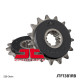 Jt передня зірочка 2042 15 з гумою honda cb 500f/x '13-'15, cbr 500r '13-'16 (204215jtrb) (jtf1373.15rb) (ланцюг 520)
