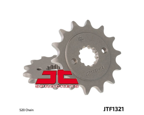 Jt передня зірочка 2067 13 honda cbf 250, xr 250r (206713jt) (не може використовувати як 2506 13 і 2261 13) (ланцюг 520)