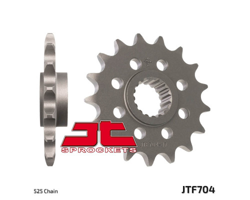 Jt передня зірочка 2078 15 aprilia 1000, bmw f 800 (207815jt) (ланцюг 525)