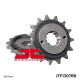 Зірочка передня jt 2093 15 з гумою kawasaki zx6r '03-'06 (2093m15jtrb) (ланцюг 520)
