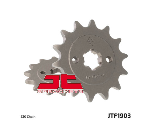 Jt передня зірочка 2247 14 ktm 125 duke '11-'24, ktm 200 duke '12-'24 (224714jt) (ланцюг 520)