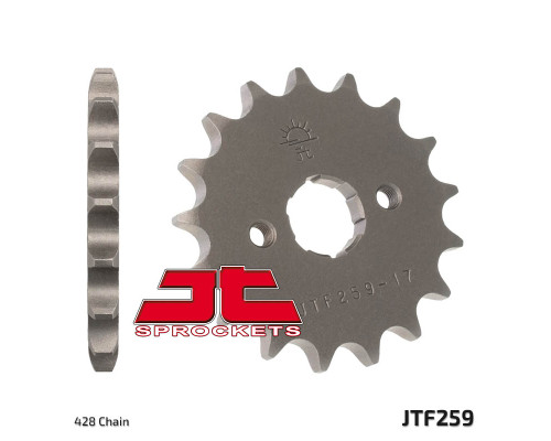 Jt передня зірочка 259 15 honda mtx/125/xl 125 (25915jt) (ланцюг 428)