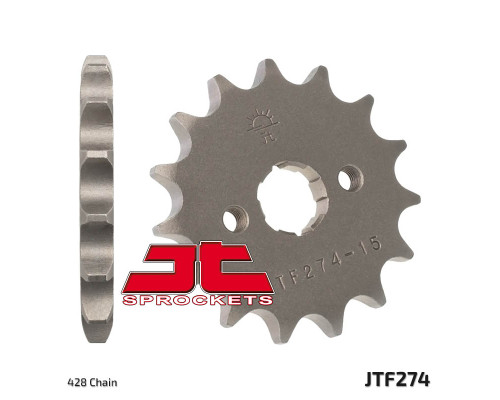 Jt передня зірочка 274 13 honda mtx 80r '87-'92 (27413jt) (ланцюг 428)