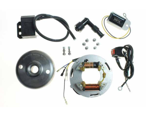 Комплект запалювання electrex cdi для: husqvarna cr 400/500, '82-'88, wr 240/250/400/430/500 '82-'88 (з лігнями)