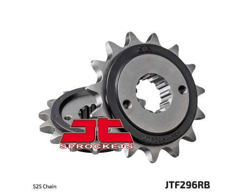 Jt передня зірочка 346 15 з гумою honda xl 600/650v '89-'07, xl 700v (34615jtrb) (ланцюг 525)
