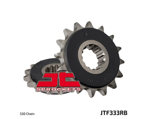 Jt передня зірочка 347 16 з гумою honda cbr 1000rr '04-'16, cbf 1000, cbr 900/929/954 (34716jtrb) (ланцюг 530)