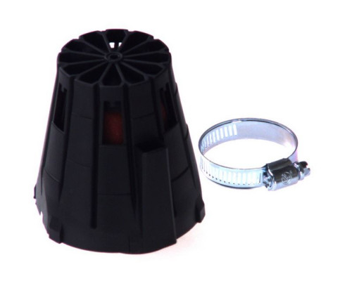 V Parts Vicma фільтр повітряний губчастий конусний 28/35 мм чорний