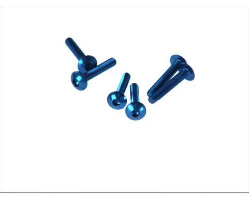 V parts (vicma) комплект болтів обтічника m5x30 (6 шт.) сині (шестигранні) (ta530az)