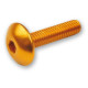 V parts (vicma) комплект болтів обтічника m6x30 (6шт) помаранчевий (з внутрішнім шестигранником) (ta630no)