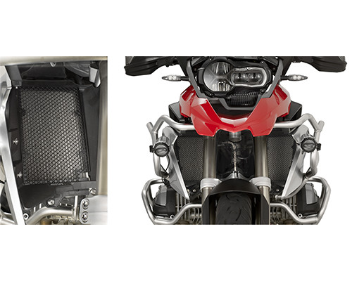 Кришка радіатора kappa bmw r 1200gs (13-16), r 1200gs adventure (14-16) чорна (пара)