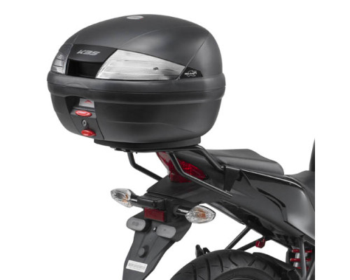 Kappa, Стелаж для центрального кофра, HONDA CBR 125R/250R (2011-2015), без плити, чорний