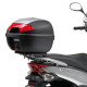 Kappa Vision Стелаж kufra центрального HONDA 50-110 (11-17) Чорний
