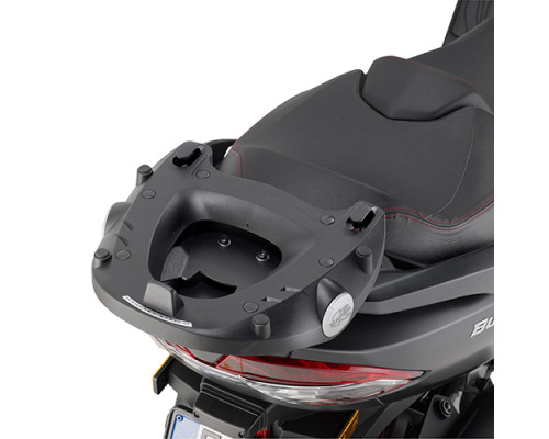 Kappa, Стелаж для центрального кофра, Suzuki Burgman 400, 2006-2018, без плити, чорний
