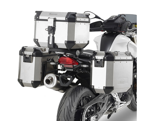 Kappa Стелаж для центрального кофра BMW F 800GT (13-15), F 800ST (06-15), F 800R (2015) з пластиною Monokey чорний