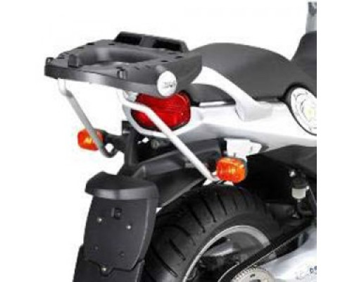 Kappa, Стелаж kufra центрального, для BMW F 650CS Scarver (02-06), з Платою Monolock, Чорний